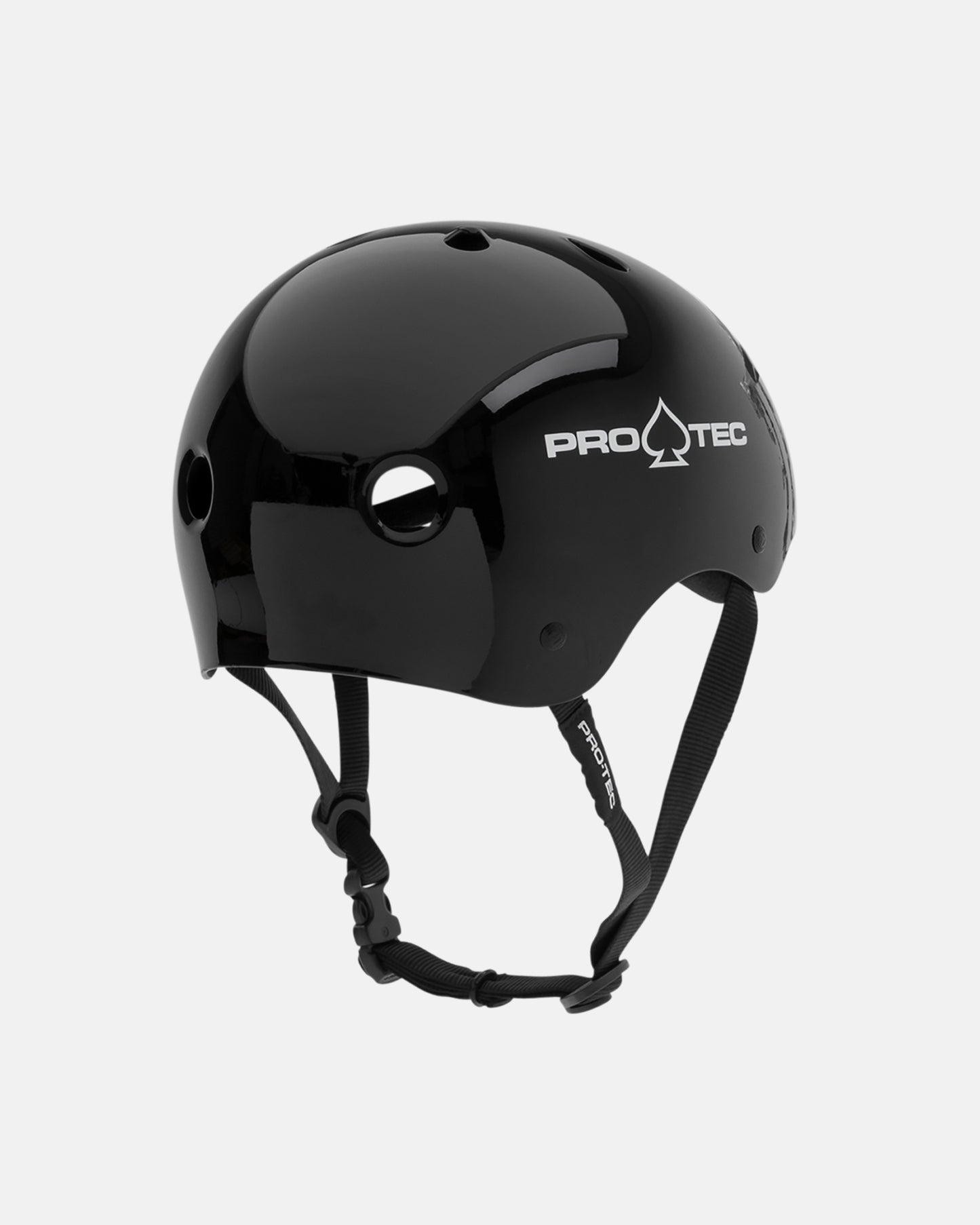 Protec Classic Skate Helmet - Gloss Black - Impala Rollerskates