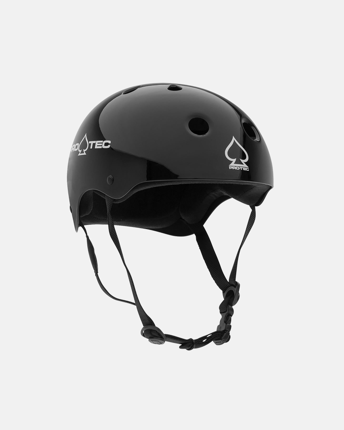 Protec Classic Skate Helmet - Gloss Black - Impala Rollerskates