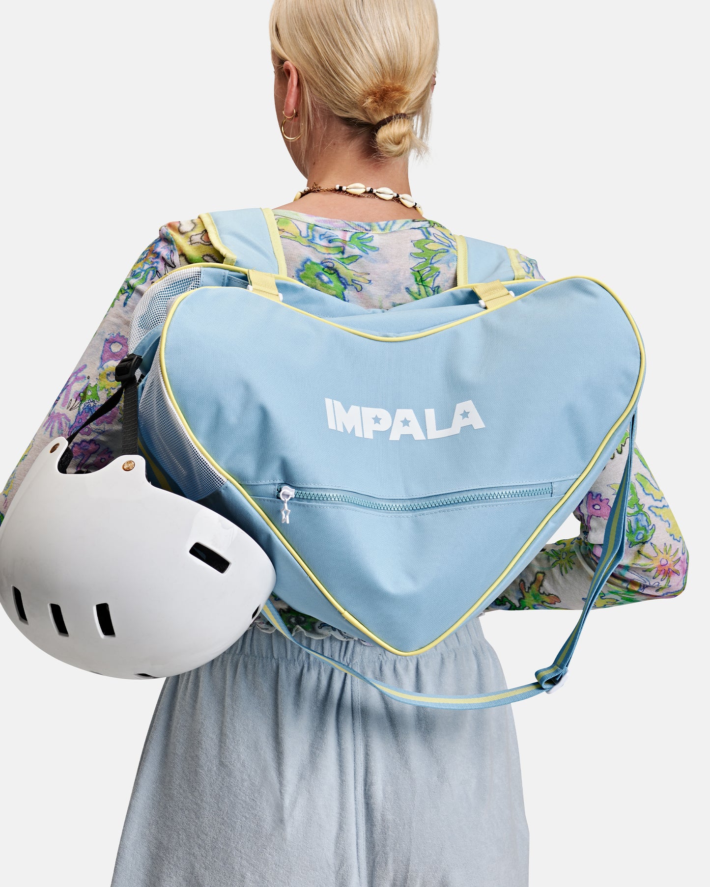 Impala Skate Bag - Sky Blue/Yellow - Impala Rollerskates