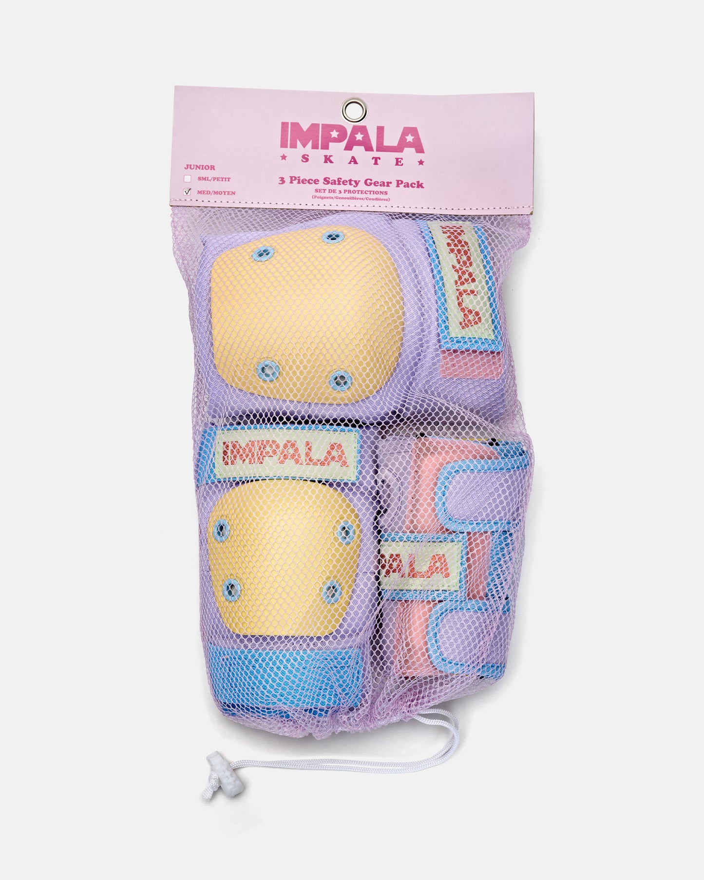 Kid's Protective Pack - Pastel Block - Impala Rollerskates