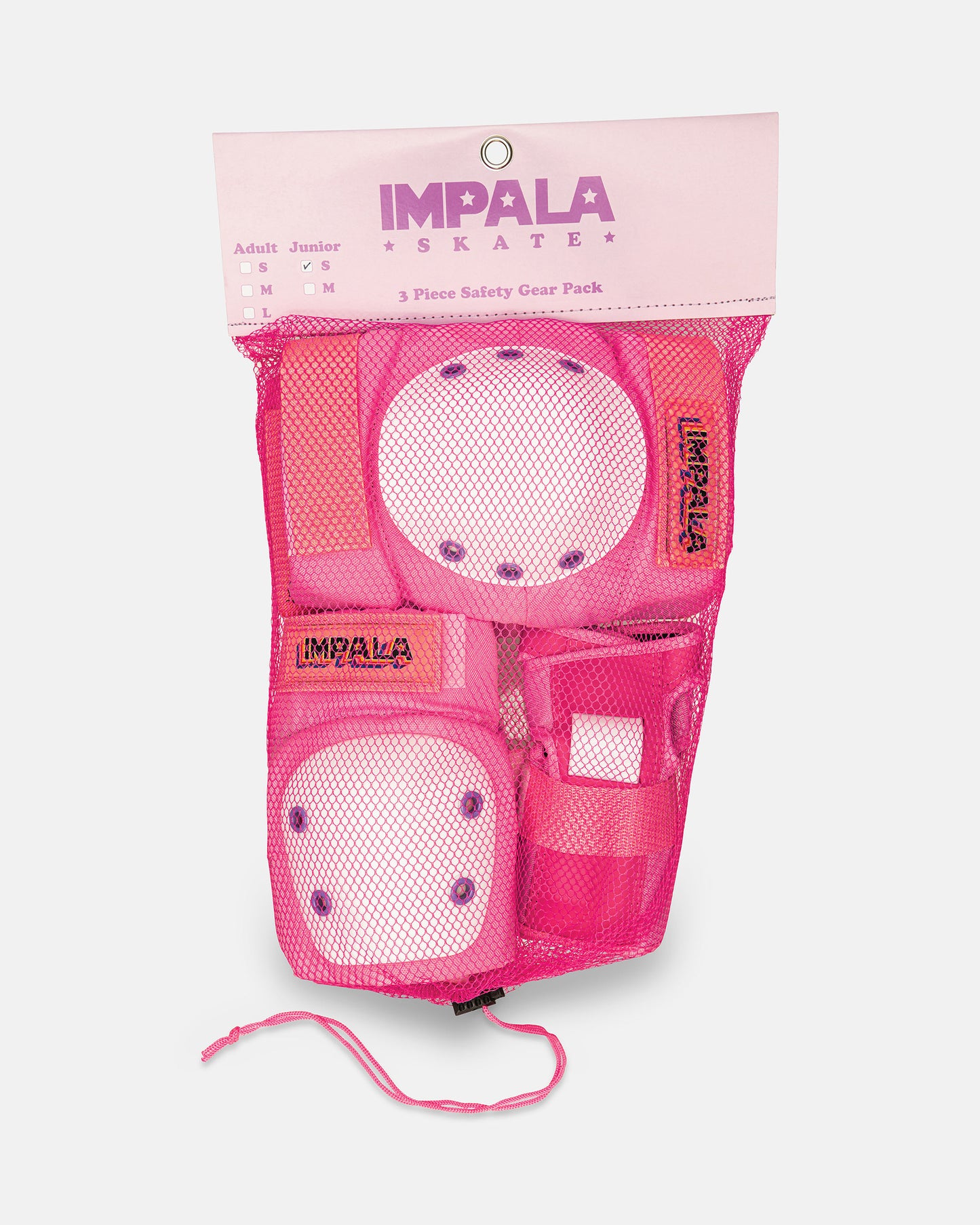 Kids Protective Pack - Pink - Impala Rollerskates