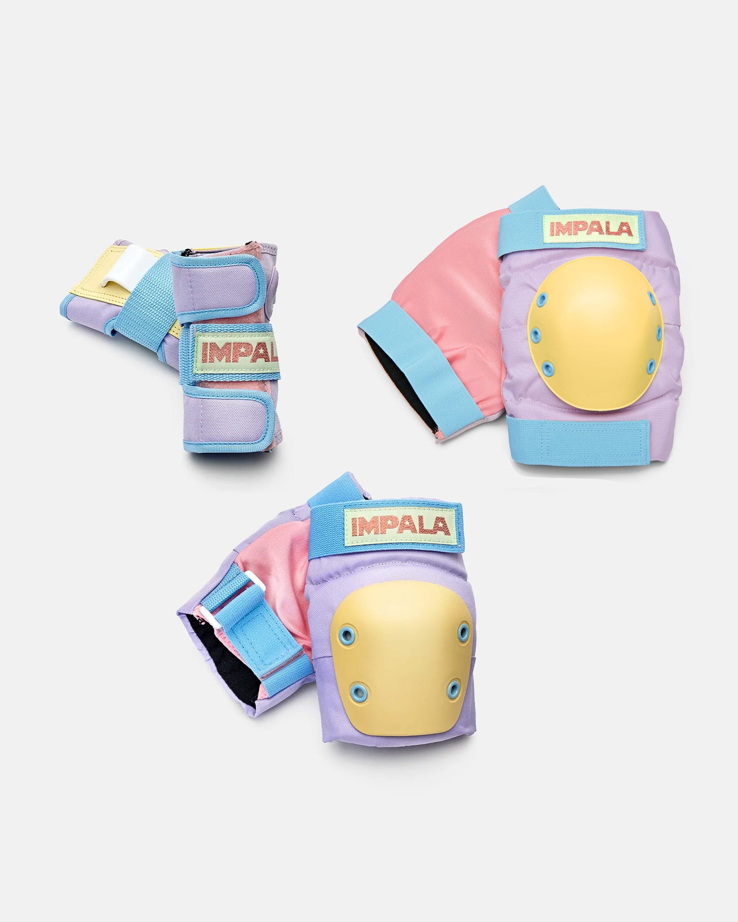 Impala Adult Protective Pack - Pastel Block - Impala Rollerskates