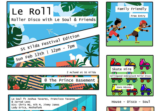 What's coming up: Le Roll with Le Soul