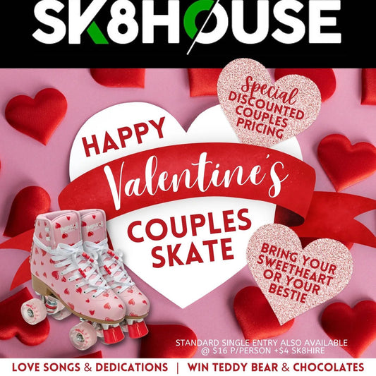 What's Coming Up: Valentine's Roller Disco (SK8HOUSE)