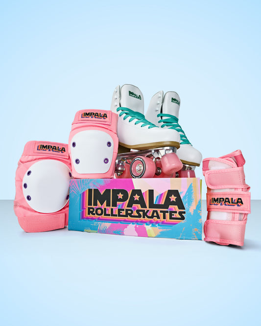 Beginner Bundle: White Rollerskate