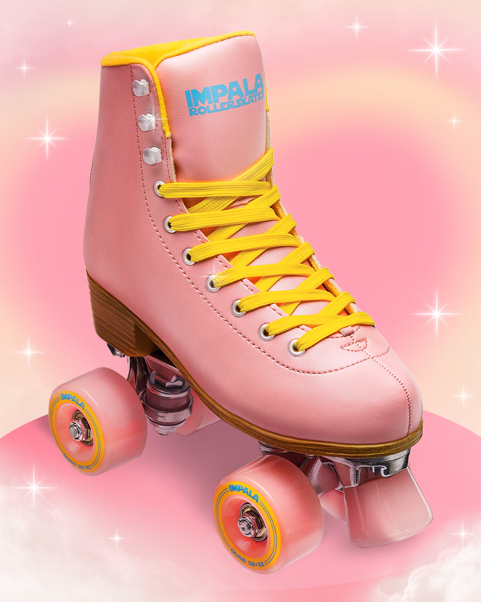 Impala Quad Skate Pink/Yellow Impala Skate AU