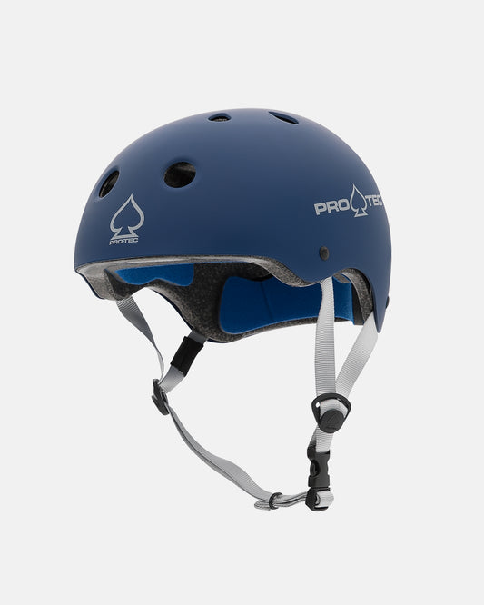 Protec Classic Helmet (Certified) - Matte Blue - Impala Rollerskates