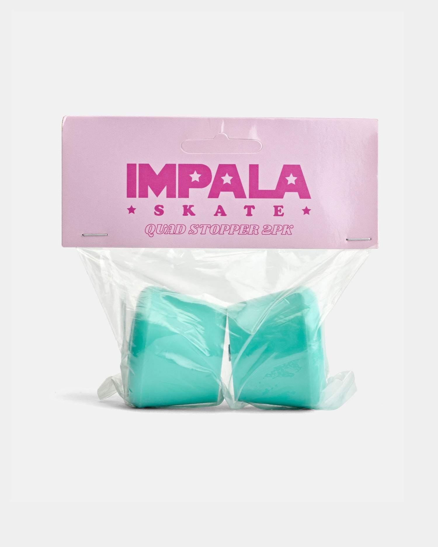 2 Pack Stoppers - Aqua - Impala Rollerskates