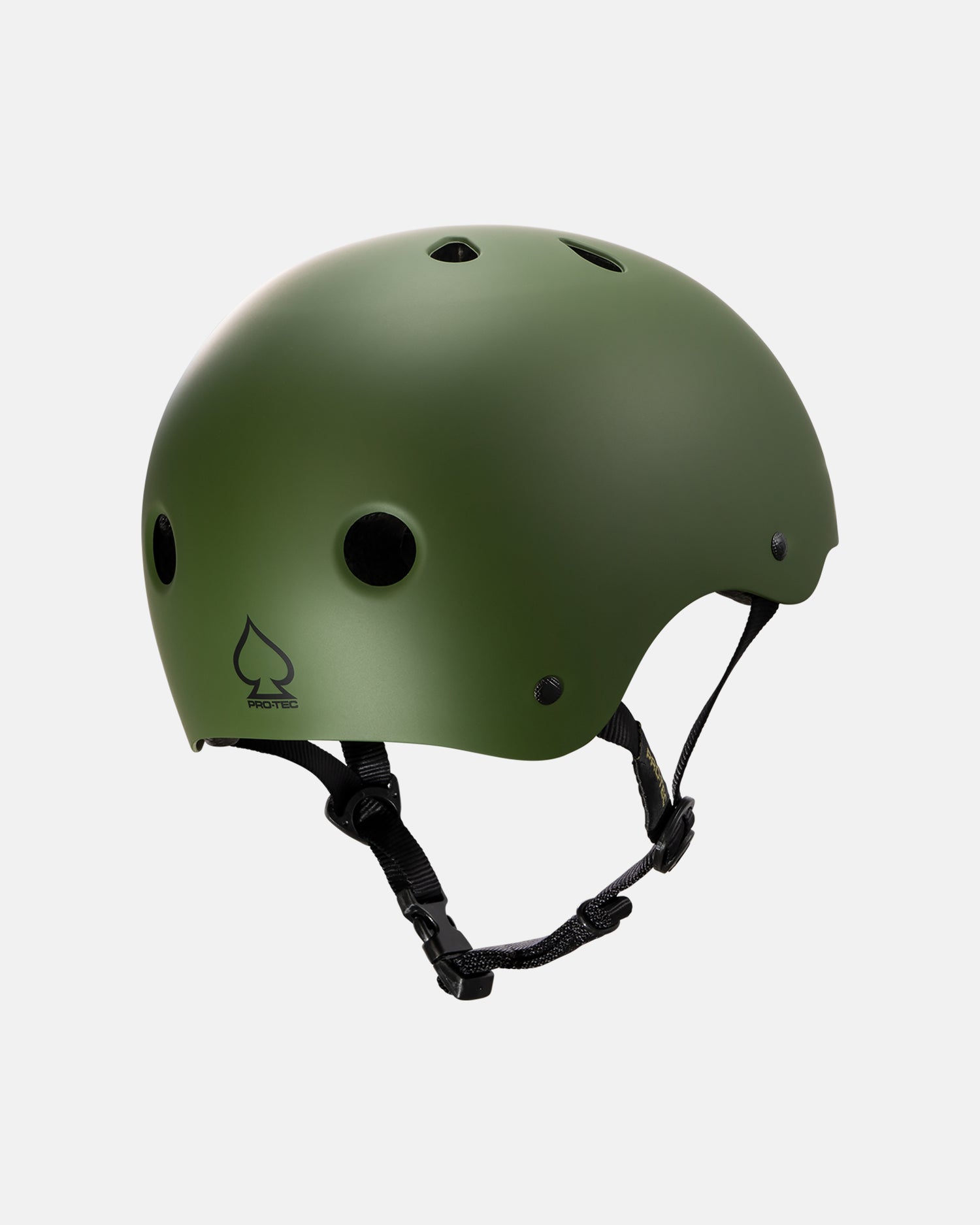 Protec Classic Helmet (Certified) - Matte Olive - Impala Rollerskates