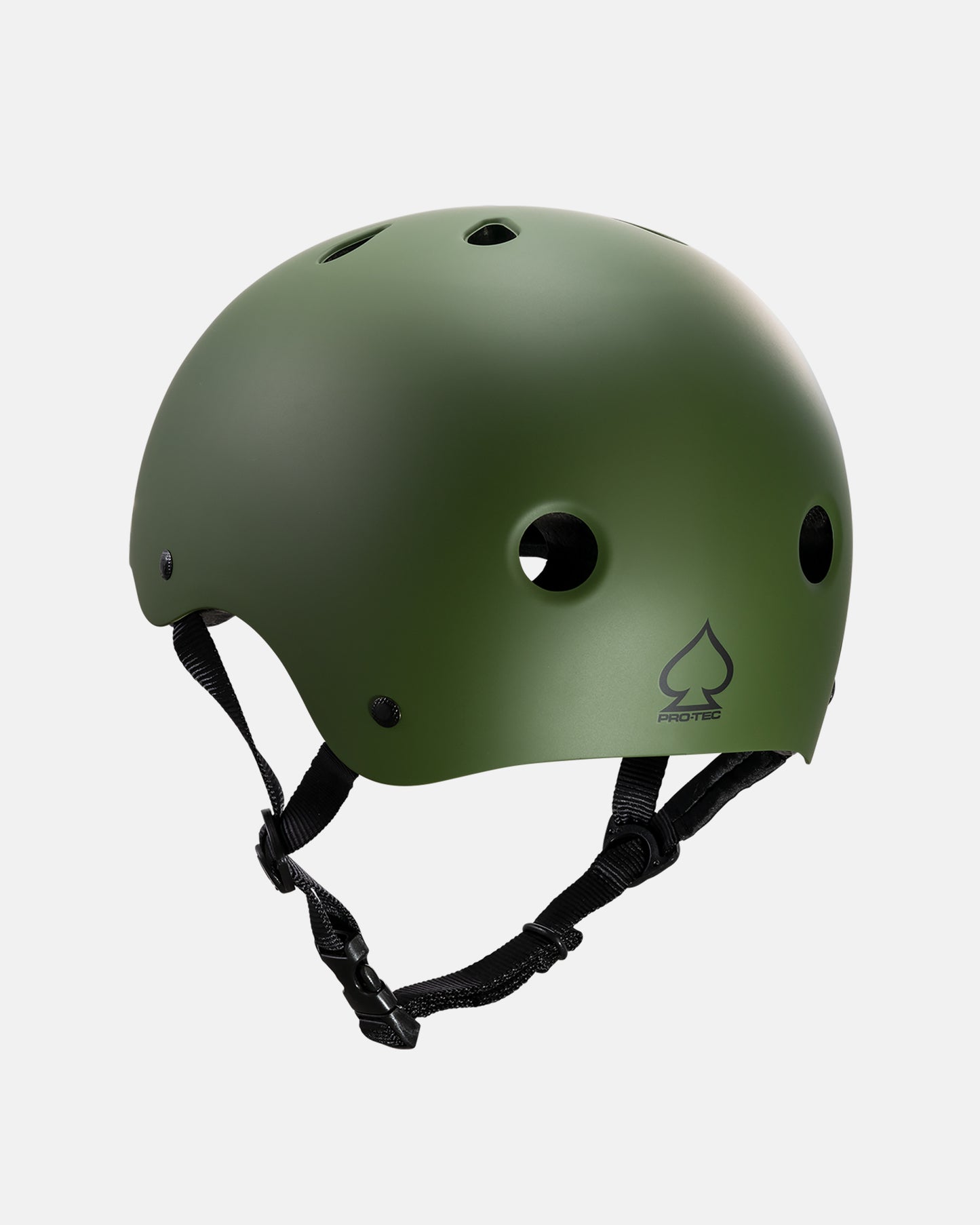 Protec Classic Helmet (Certified) - Matte Olive - Impala Rollerskates