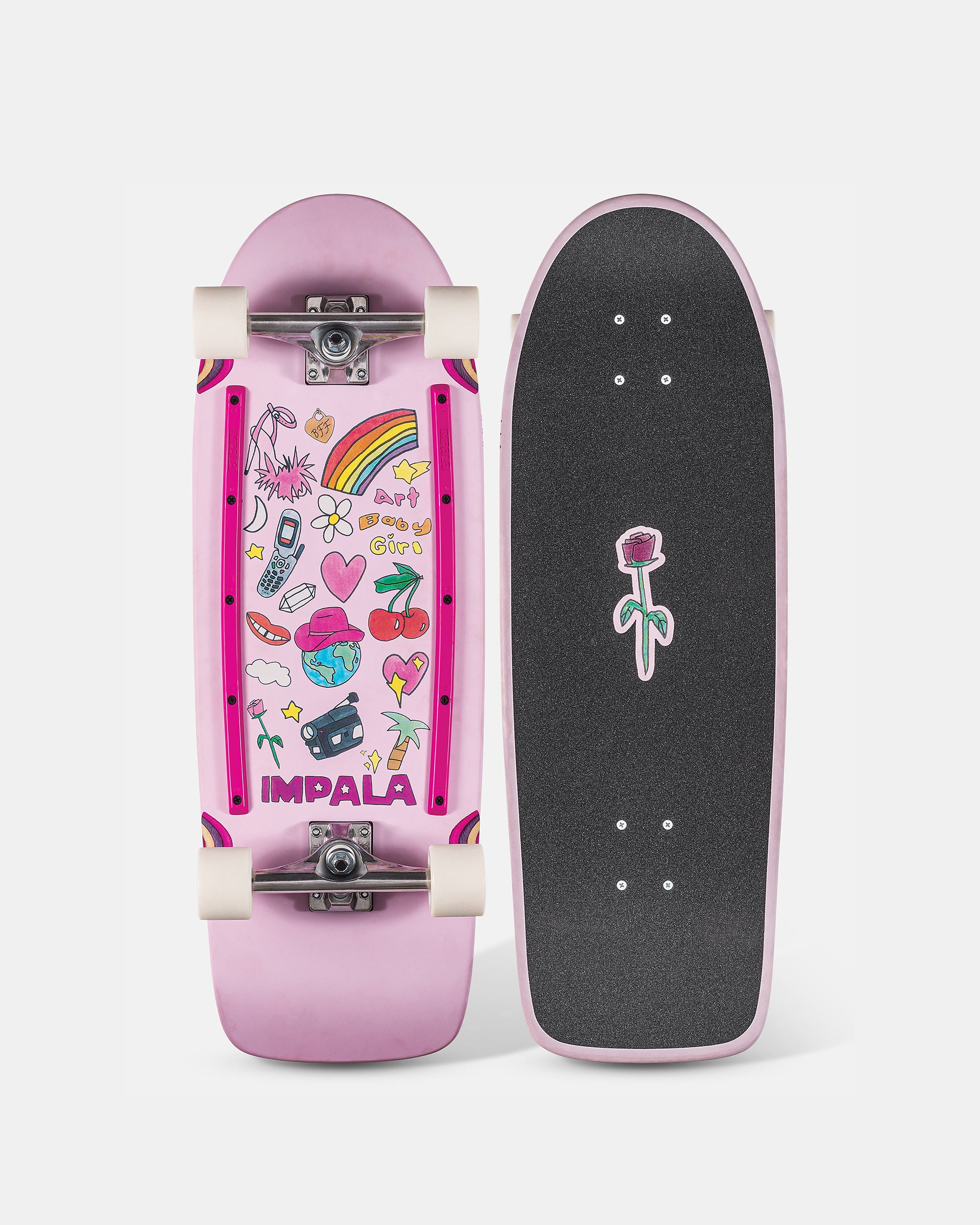 Skateboard Impala - Serpents - 8,25'' - Art Bébé Fille | KW FR