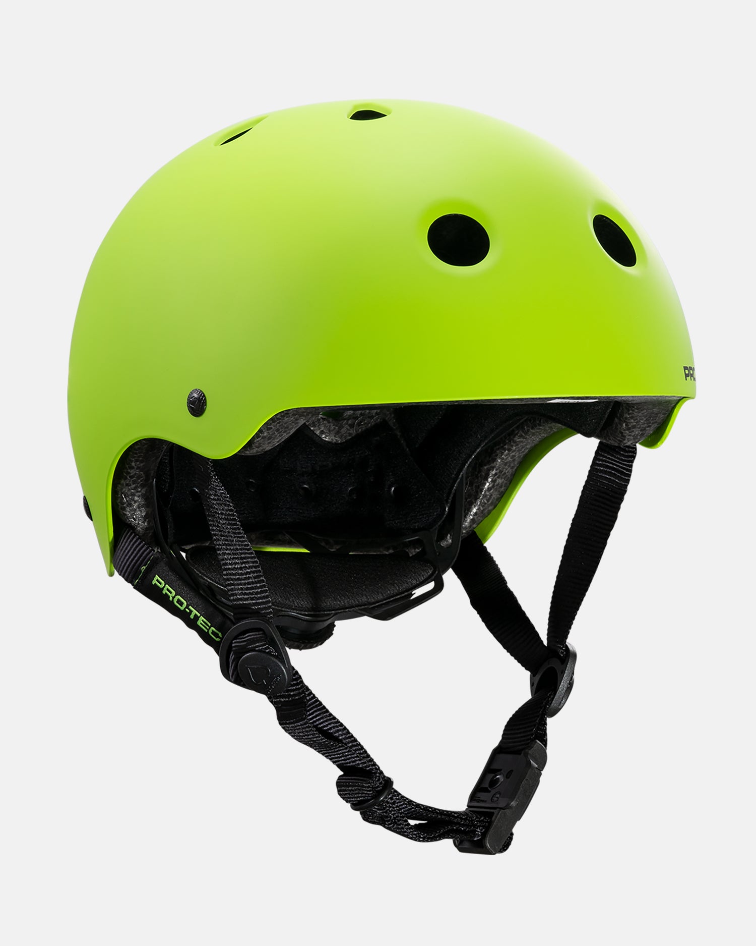 Protec Junior Classic Fit Helmet (Certified) - Matte Lime - Impala Rollerskates