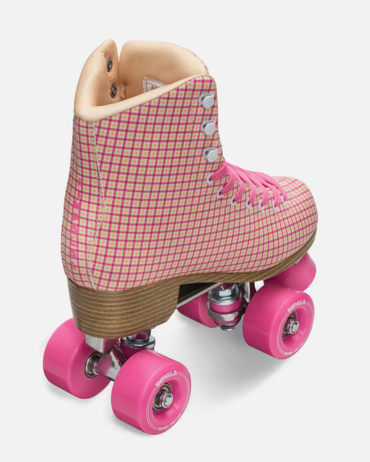 Impala Quad Skate - Pink Tartan - Impala Rollerskates